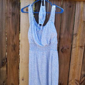 Pretty Off Shoulder Dress with Matching Mask. Size 2X